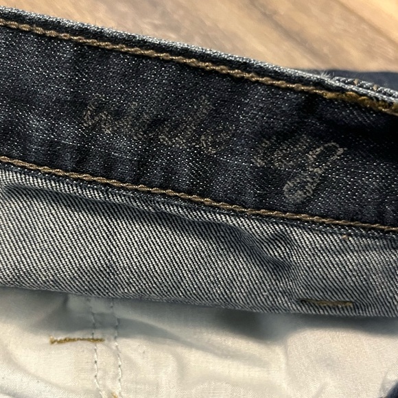 Calvin Klein dark wash wide leg jeans - Picture 3 of 11